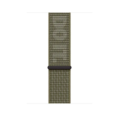 Apple 42/44/45mm Sequoia/Pure Platinum Nike Sport Loop