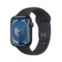 Apple Watch Series 9 Midnight Aluminium Case with Midnight Sport Band