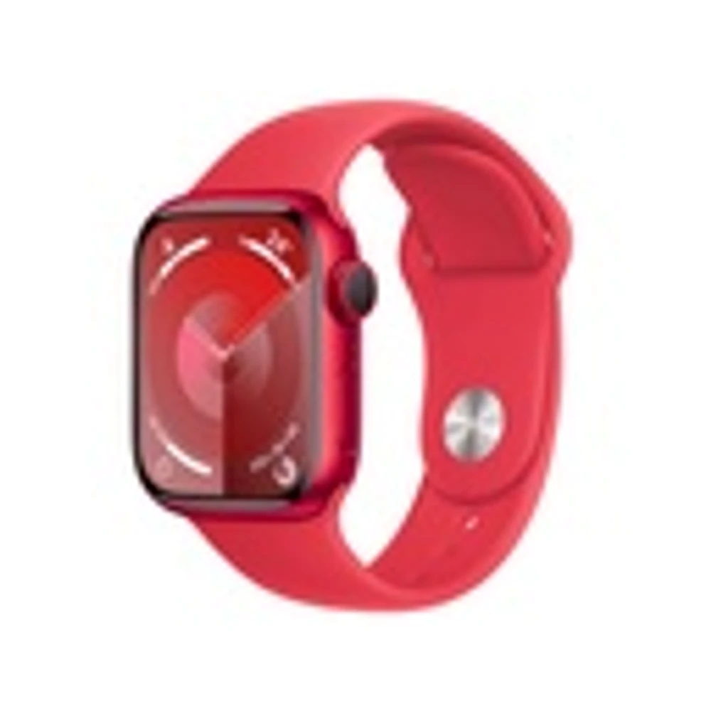 Apple Watch Series 9 (PRODUCT)RED Aluminium Case with (PRODUCT)RED Sport Band