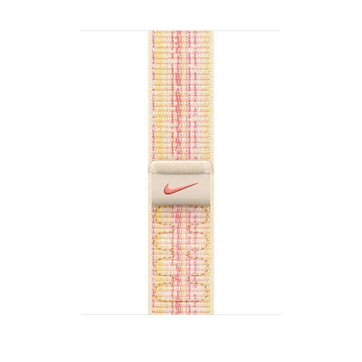 Apple 38/40/41mm Starlight/Pink Nike Sport Loop