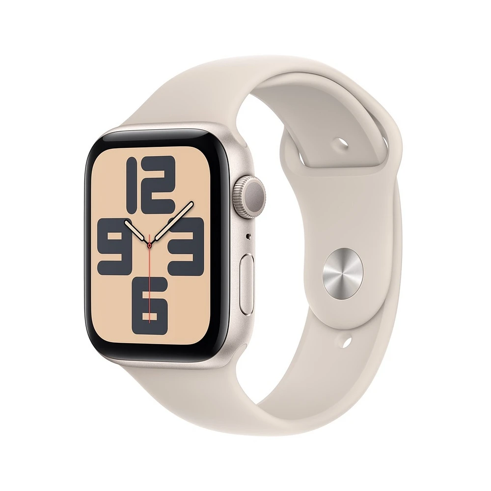 Apple Watch SE (2023) Starlight Aluminium Case with Sport Band