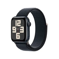 Apple Watch SE (2023) Midnight Aluminium Case with Sport Loop