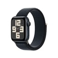 Apple Watch SE (2023) Midnight Aluminium Case with Sport Loop