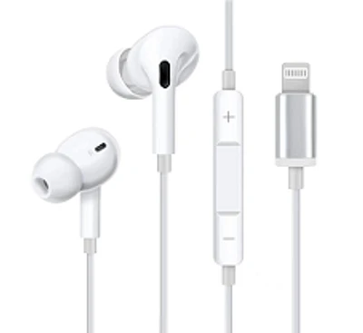 jump+ Lighting Digital Headphones Soft Tip - White