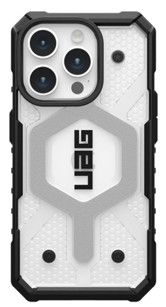 UAG Pathfinder Case with MagSafe for iPhone 15 Pro - Clear / Black