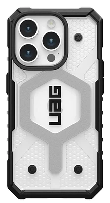 UAG Pathfinder Case with MagSafe for iPhone 15 Pro Max - Clear / Black