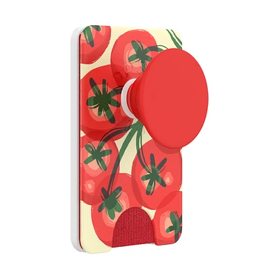 PopSockets PopWallet+ with MagSafe - Campari Tomato