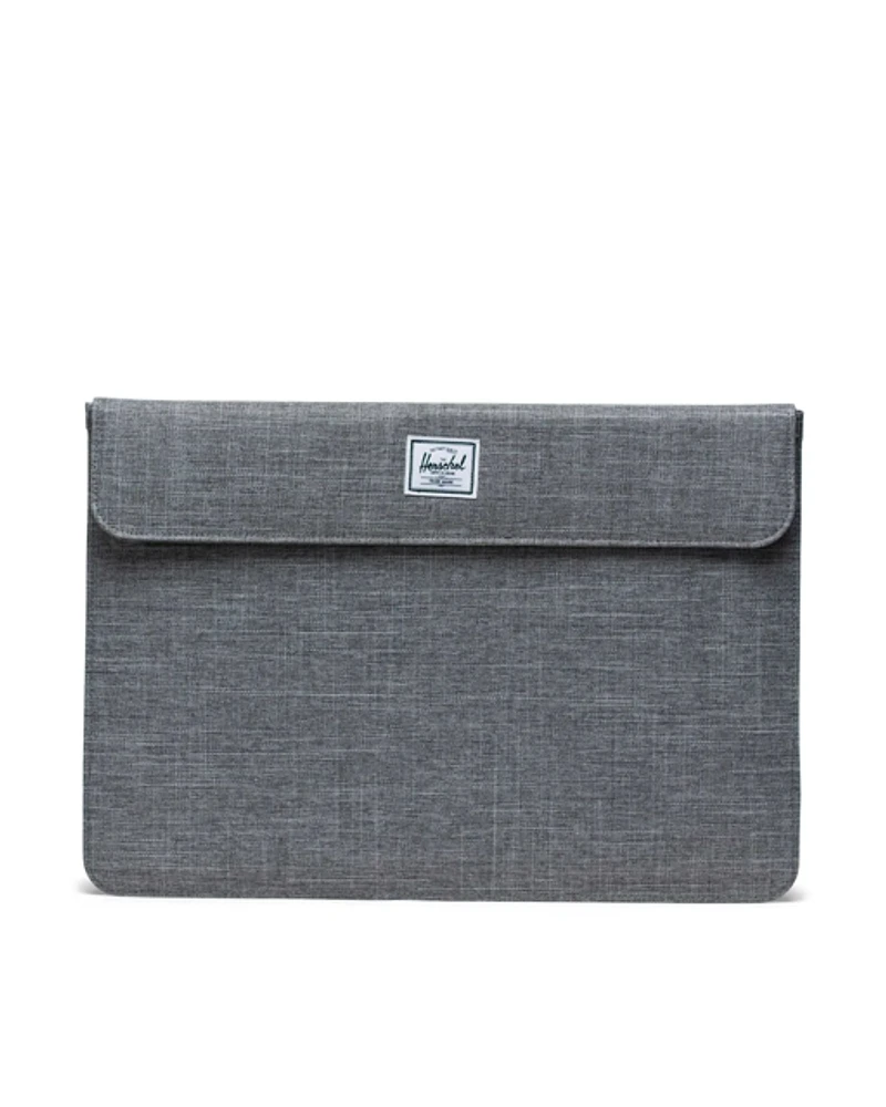 Herschel Spokane 14 Inch Sleeve - Raven Crosshatch