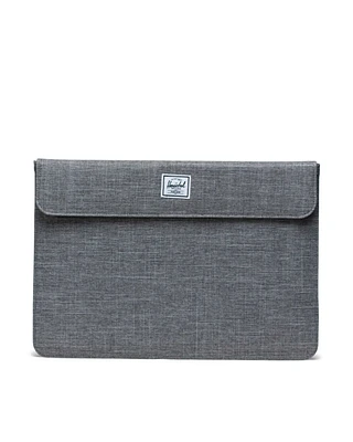 Herschel Spokane 14 Inch Sleeve - Raven Crosshatch