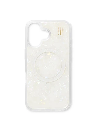 Ideal of Sweden Pearl Case with MagSafe for iPhone 16 - White