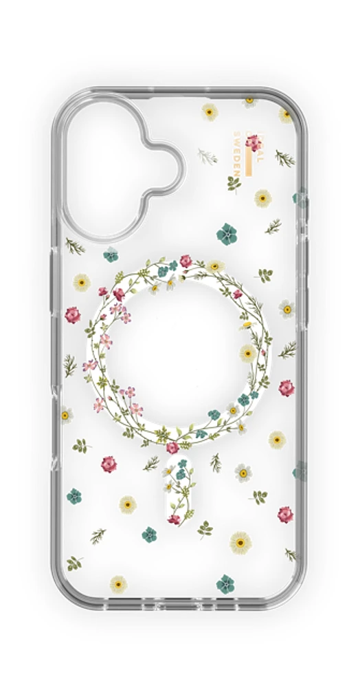 Ideal of Sweden Clear Case with MagSafe for iPhone 16 Plus - Petite Floral