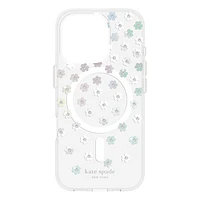 kate spade new york Protective Case with MagSafe for iPhone 16 Pro - Scattered Flower