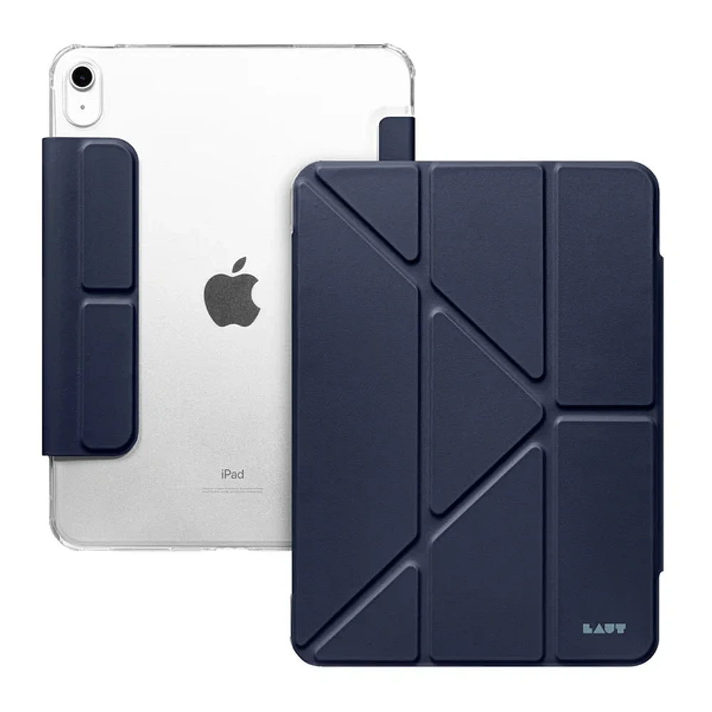 LAUT Huex Folio Case for iPad 10th Gen - Navy