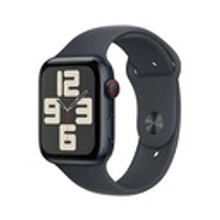 Apple Watch SE (2024) Midnight Aluminium Case with Sport Band