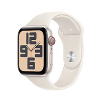 Apple Watch SE (2024) Starlight Aluminium Case with Sport Band