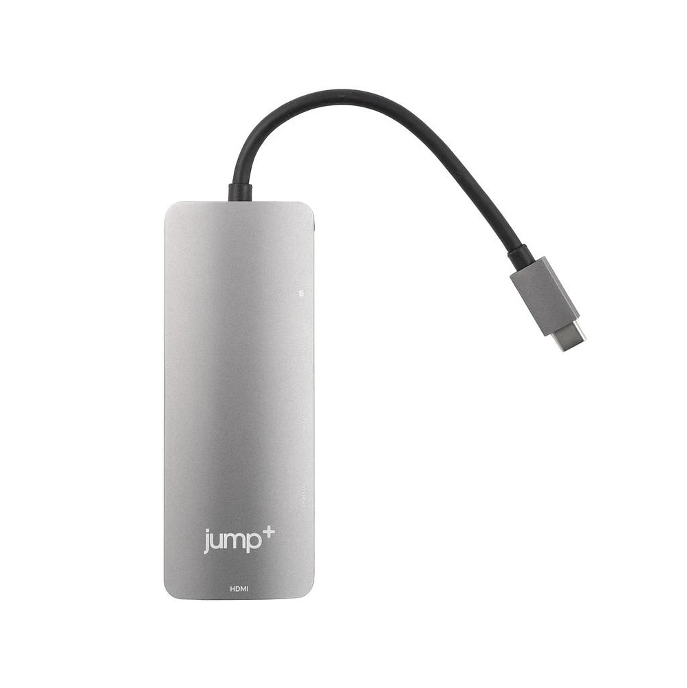 jump+ USB-C 5-Port Adapter - USB-C/HDMI/USB 3.0 x 3