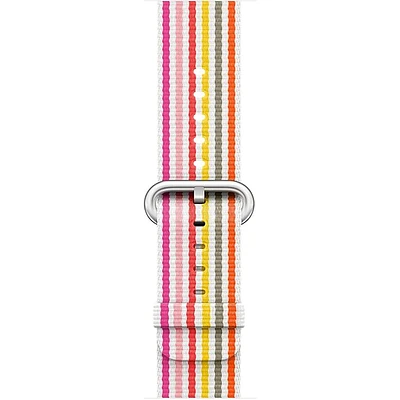 Apple Watch 42/44/45mm Pink Stripe Nylon Band (Demo)