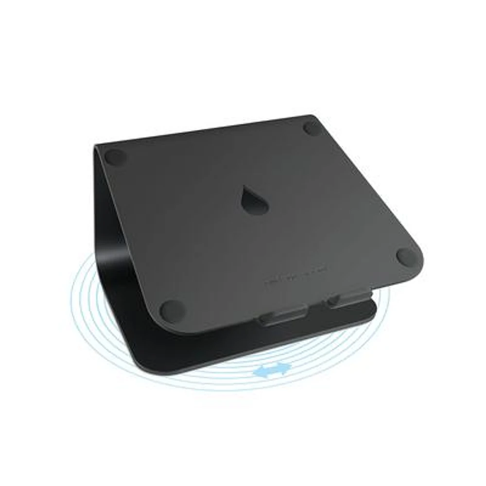 Rain Design mStand 360 Laptop Stand with Swivel Base - Black
