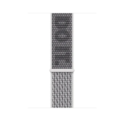 Apple 42/44/45mm Summit White/Black Nike Sport Loop