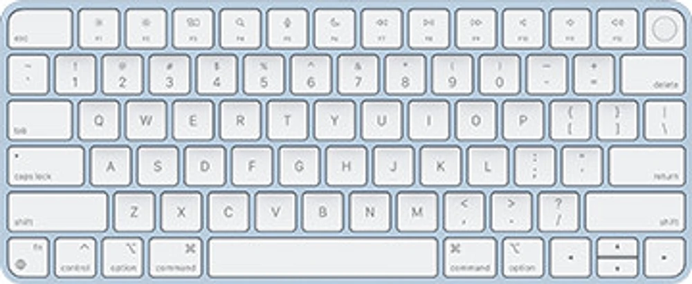 Apple Magic Keyboard with Touch ID for Mac computers with Apple silicon - Blue