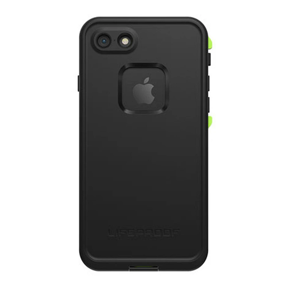 Lifeproof Fre Case for iPhone SE(2nd & 3rd gen) 8/7 - Black / Lime (Night Life)