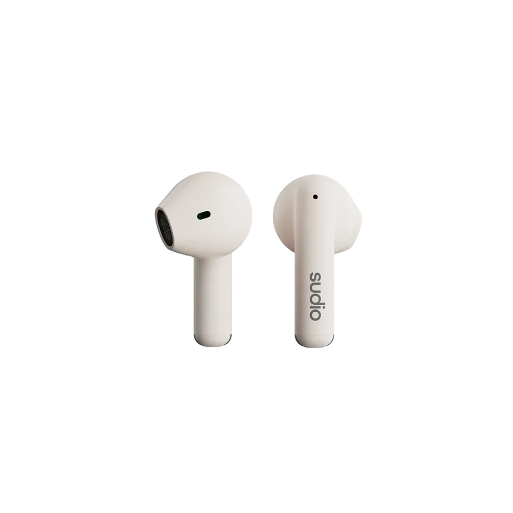 Sudio A1 No-Fuss Wireless Earbuds - White