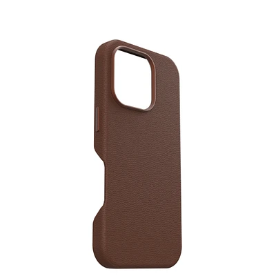 Otterbox Symmetry+ Cactus Leather Case for 16 Pro - Brown (Rich Adobe)