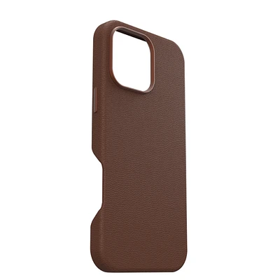 Otterbox Symmetry+ Cactus Leather Case for 16 Pro Max - Brown (Rich Adobe)