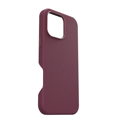 Otterbox Symmetry+ Cactus Leather Case for 16 Pro Max - Maroon Bells