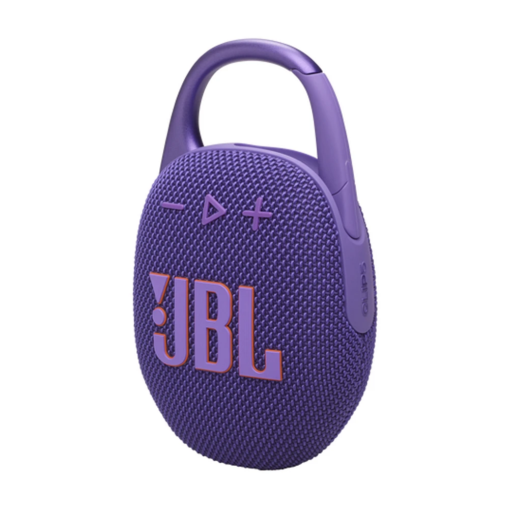 JBL Clip5 Bluetooth Speaker - Purple