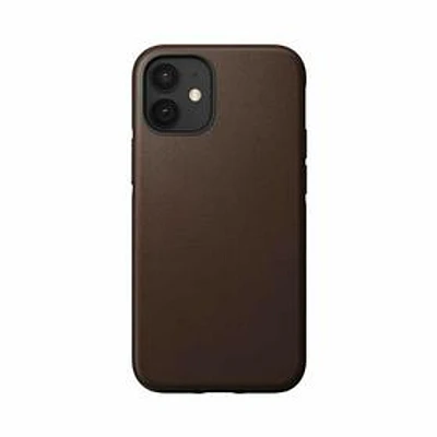 Nomad Rugged Leather Case for iPhone 12 mini - Rustic Brown