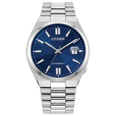 Citizen Automatic 'Tsuyosa' Blue Dial Watch-NJ0150-56L