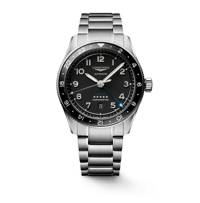 Longines Spirit Zulu Time Chronometer 42mm Watch- L38124536