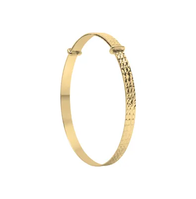 10 Karat Yellow Gold Baby Bangle