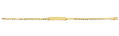 10 Karat Yellow Gold Mariner ID Bracelet