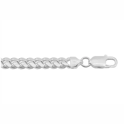 Sterling Silver 5.7mm Miami Cuban Chain