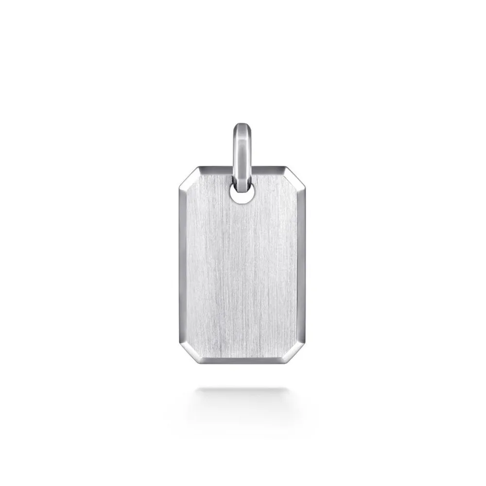 Gabriel & Co. Sterling Silver Dog Tag Pendant