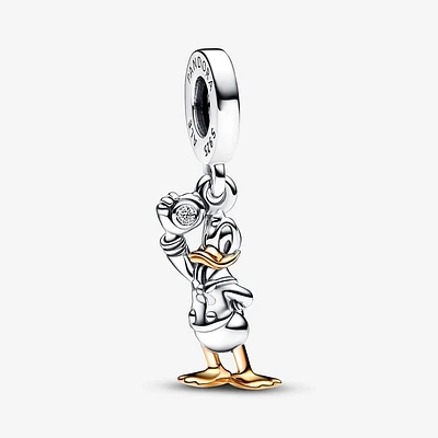 Pandora Disney 100th Anniversary Donald Duck Lab-grown Diamond Dangle Charm - 792683C01