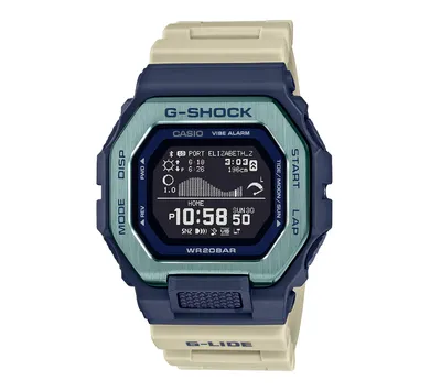 G-Shock G-LIDE Tide Graph Digital Watch-GBX100TT