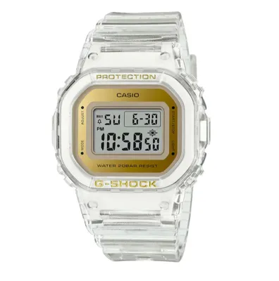 G-Shock Transparent Gold Women's Watch GMDS5600SG-7