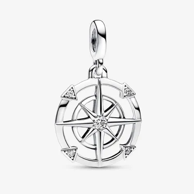 Pandora ME Compass Medallion Charm 792693C01