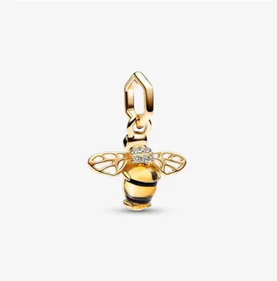 Pandora Sparkling Bee Dangle Charm  762672C01