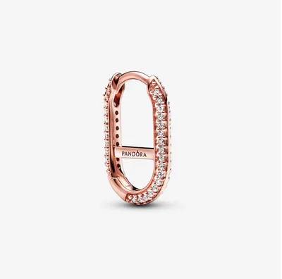 Pandora ME Pave Link Earring 289682C01