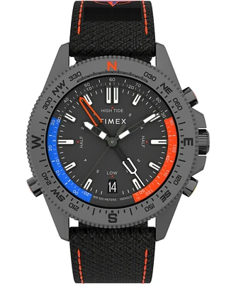 Timex Expedition Tide-Temp-Compass 43mm Eco-Friendly Fabric Strap Watch - TW2V03900