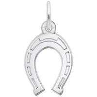 Sterling Silver Horseshoe Charm