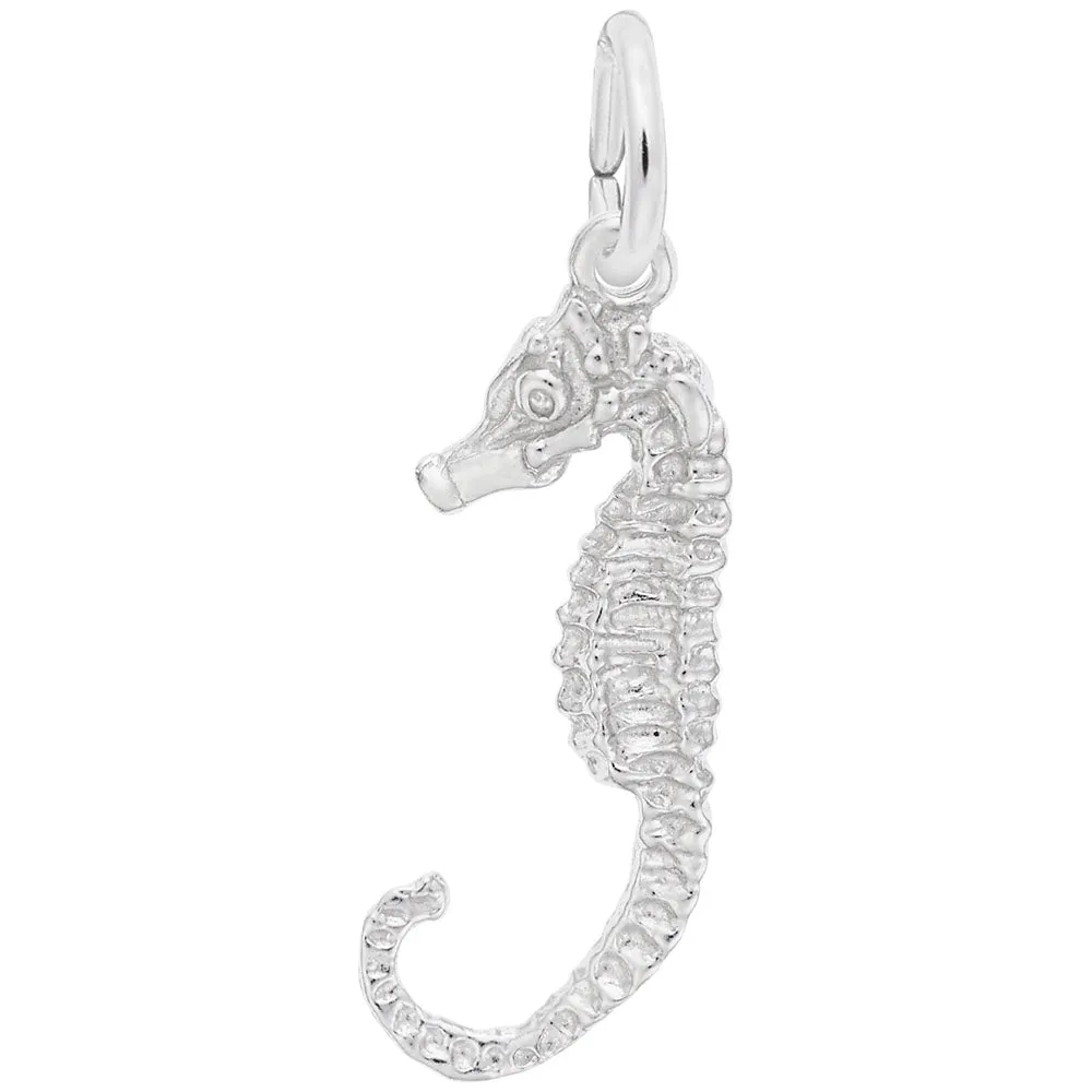 Sterling Silver Seahorse Charm