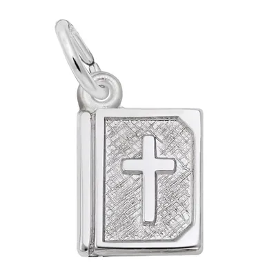 Sterling Silver Bible Charm