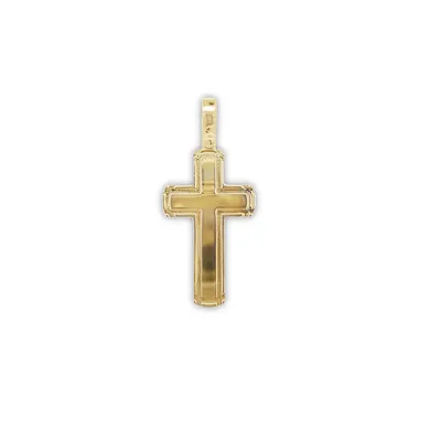 10 Karat Yellow Gold Cross Pendant