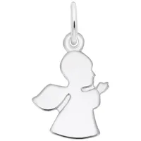 Sterling Silver Small Guardian Angel Charm
