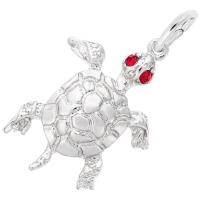 Sterling Silver Turtle Charm